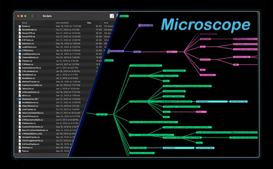 CodeWalkerAI code-level inspection screenshot
